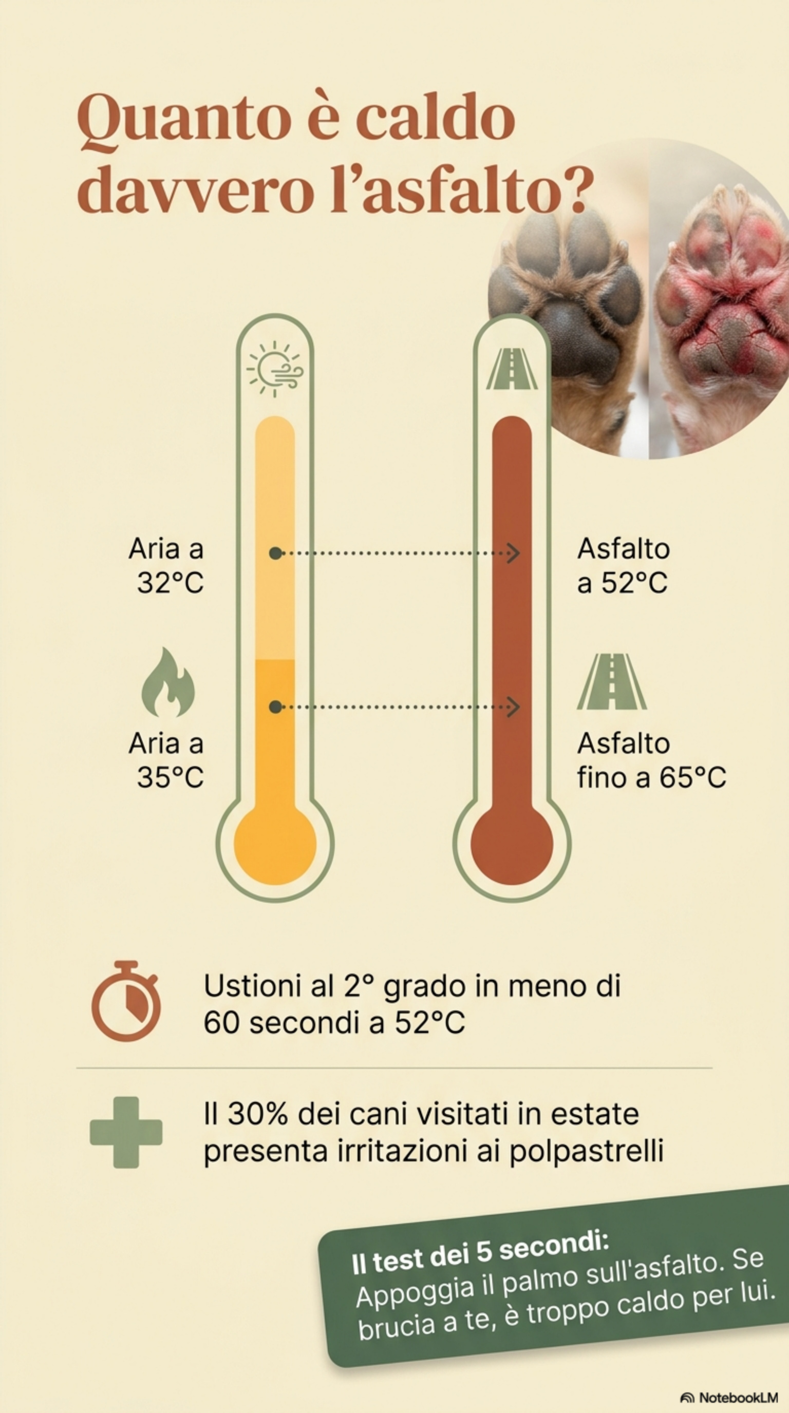 Dati temperature asfalto estate